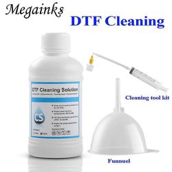 hg 250ML DTF-puhdistusneste Epson DX3 DX4 DX5 DX7 DX9 Epson L1800 L805 L800 1390 I3200 DTF muste (tekstiilimuste) puhdistus