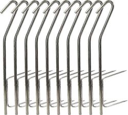 10 kpl koukkukoukkuja grillitupakoitsijoille