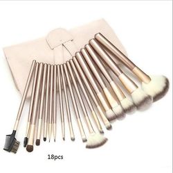 Professional Soft 12/18/24pcs Makeup Børster Sæt Kosmetisk Fylde Værktøjer Foundation Øjenskygge Blush Kits