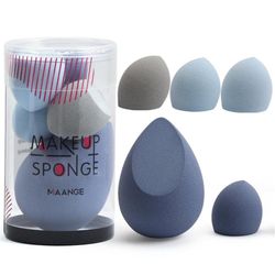Makeup Blender Sæt Makeup Svamp Kosmetisk Puff med Box Foundation Powder Beauty Sponge Puff Kvinder udgør tilbehør