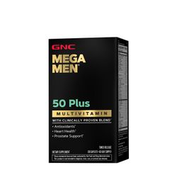 Gnc mega män 50 plus multivitamin tablett