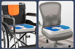 Wexary Premium anti-decubitus tyyny - sängyn kipeä helpotus T-muotoisella aukolla Kolmion muotoinen kaltevuus Suunnittelu Terveydenhuolto Harmaa Va...