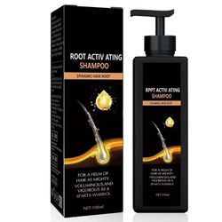 Root Activator Shampoo, Hair Regrowth Shampoo, Mane Strengthening Activation Shampoo sileiden ja vahvojen hiusten palauttamiseen 2PCS