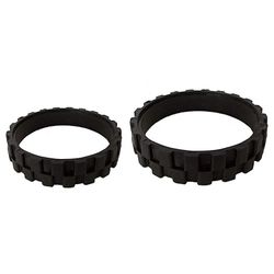 6pcs Dæk med 6pcs hjul til Irobot Roomba Series 500, 600, 700, 800 og 900