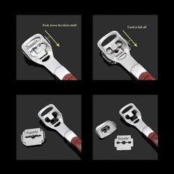 Jalka hoito Pedikyyri Callus Parranajokone Kova ihonpoistoaine 10 terää