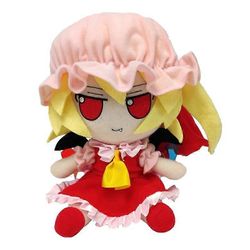 Redkid TouHou-projekti Flandre Scarlet Pehmo Nukke Fumo Anime Sarjakuva Täytetty nukke Makuutyyny Istuva lelu Lahja faneille Syntymäpäivä Flandre S...