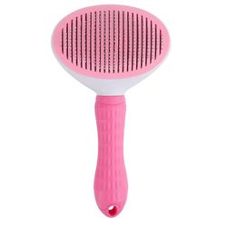 Pet Hair Shedding Comb Hund Cat Brush Grooming Tool Hårfjerning Comb Hår børste Trimmer Kamme til katte Hunde Pink