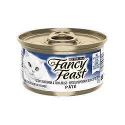 Fancy Feast siika- ja tonnikalakissanruokapasteija, 85 grammaa (24 kpl:n tapaus)