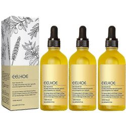 3X hiusten eteerinen öljy hiusten kasvun menetyksen hoitoon auttaa hiusten ohenevaa kosteusvoidetta vastaan