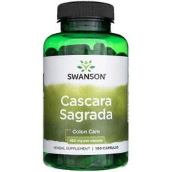 Swanson Cascara Sagrada 450mg kapselit 100
