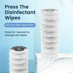 50pc käsi ponnahtaa käsipyyhkeet,puristettu pyyhe, kasvopyyhe, kertakäyttöpuristin desinfiointi märkä pyyhe sisältää 300ml