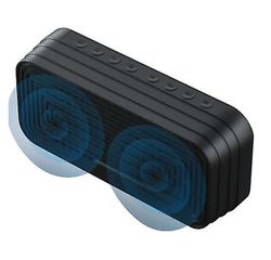 Handuo Bluetooth højttaler vækkeur spejl mobiltelefon Subwoofer Audio Trådløs forbindelse Pink