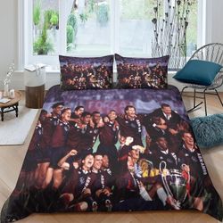 LOUSON Ajax 3D-tulostettu vuodevaatteet tyynyliinalla, pussilakana vetoketjulla, pehmeä mikrokuitupeitto King Single135x200cm