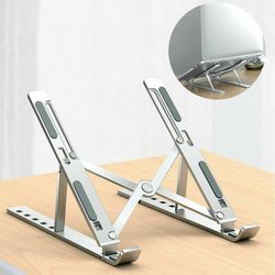 Bærbar justerbar laptop stand notebook tabletholder foldbar computer skrivebord