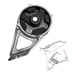 Auton pakoputken takakiinnike 9674325480 Peugeot Citroen 308s 3008 408 C4 C5 W12728149:lle