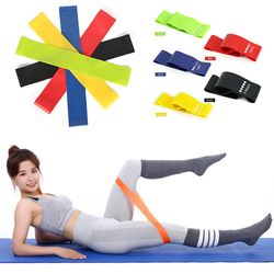 Rubber Bands Niveauer Yoga Sport Training Bands Finpudse Workout Loops Latex elastik til Bands Fitness Equipment Unisex Grøn