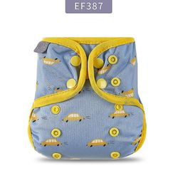 Elinfant 10 stk Nyfødt bleomslag Vaskbar babyomslag Tegneserie Dyr Justerbar ble Genanvendelig klud bleer fås EF387 10 pcs cover