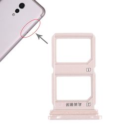 2 x SIM-kortskuff for Vivo Xplay6 Gull