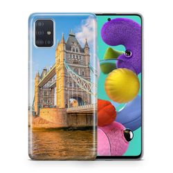 König Taske Mobiltelefonbeskytter til Samsung Galaxy A11 Case Cover Bag Kofanger Cases TPU Ny Tårnbroen