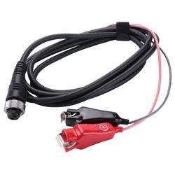 Sähköinen kalastuskela Kytkentä Virtajohto Akun liitin Sähkökelat Virtajohto-hao kuten kuvassa näkyy