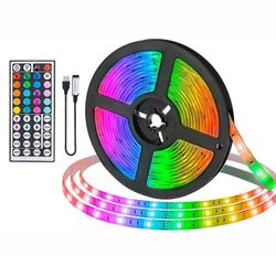 Fornnerg LED-nauhavalo kaukosäätimellä Suuri kirkkaus Pieni virrankulutus USB-pistoke RGB 3M