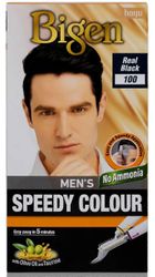 Bigen Miesten Speedy hiusväri (erilaisia) Todellinen musta