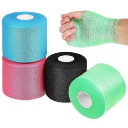 4 rullaa Pre Wrap -teipit Urheilullinen baseball-rannenauha Urheiluteippi Pre Wrap Urheilu Pre Wrap Hiuksille Jalkapallo - Hyvä Multi 2700.00X6.70X...