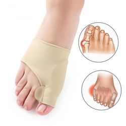 1pair Tå Separator Knyst Corrector Tå Brace Ortopædiske Hallux Valgus Relief Bone Thumb Adjuster Korrektion for mænd og kvinder