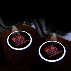2kpl led-auton oven valo tervetuliaislamppu langaton laserprojektori Dodge Challenger -kaliiperi Journey Ram 1500 Nitro -lisävarusteille