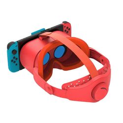 VR-lasit Switch & Switch OLED 3D VR -kypärälle Kuulokelasit säädettävällä linssihihnalla