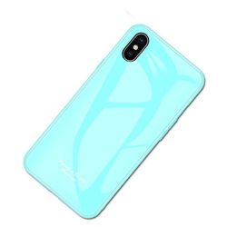 AIR Single Shockproof Hærdet Glas Sag til Apple iPhone 11 Pro (5,8) - Blå