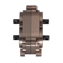 Cnc Metal Transfer Case til Scx10 90046 Wrangler 1/10 Off-road Rc Crawler