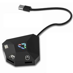 Näppäimistön ja hiiren sovitin Nintendo-kytkin, langallinen USB-liitäntä näppäimistön hiirimuunnin Walkbee