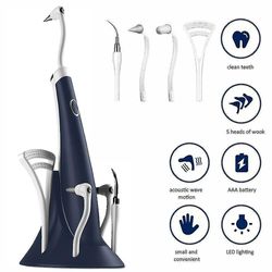 Mikasa 5 I 1 Elektrisk Ultralyd Scaler Frekvens Remover Dental Tandblegning Set|oral vandingsanlæg
