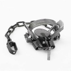 Ulkometallikela Fox Bobcat Vole Skunk Muskrat -puutarhatyökalulle -n2656