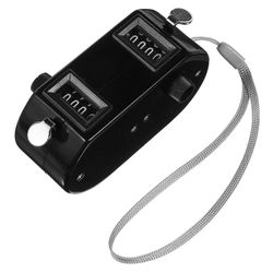 Dual Tally Counter neljällä numeronäytöllä Mekaaninen baseball Golf Mekaaniset laskurit Clickers Pitch Counter Kädessä pidettävä laskuri urheilutap...