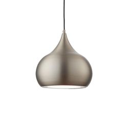 Endon Lighting Endon Brosnan - 1 Lys Dome Loft Vedhæng Matt Nickel