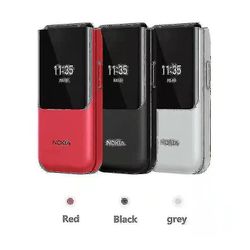 Tryagain 2720 Flip Phone Dual Screen Dual Card Dual Standby Function Vanhus Kone Punainen