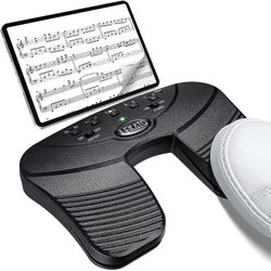 Lekato Bluetooth Page Music Turner Pedal USB oppladbare Trådløs Page Turner Silent Foot Pedal For Ipad Iphone Tablet Laptop