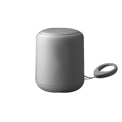 Yunshu Mini Bluetooth 5.0 bærbare højttalere USB 2.0 vandtæt månegrå