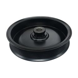 Merivesipumpun hihnapyörä Mercury MerCruiser Quicksilver sisämoottorin peräkäytön kiemurtelevaan hihnaan Musta