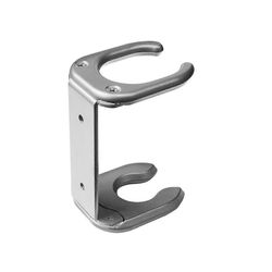 Hiusten suoristusrauta seinäkiinnikkeen pidike Airstrait HT01 -hiustenleikkuupöydälle metallinen seinäteline Harmaa