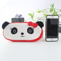 Barsinfi Sød tegneserie blyant taske dyreelever kreativ gave brevpapir boks Panda