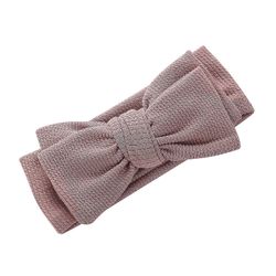 Baby Bowknot Pannebånd Infant Boy Girl Bomull Hårbånd Kiddie Hår Tilbehør Gratis frakt Taro lilla