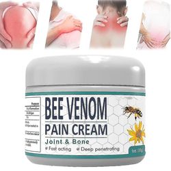 Bee Venom Pain And Bone Healing Cream, Bee Venom Pain Cream, New Zealand Bee Venom Cream, Bee Venom Gel Joint And Bone Therapy 1pcs