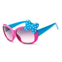 Fashion Kids udendørs solbriller Børn Cute Bowknot Briller Uv solbriller G