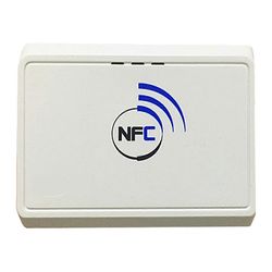 Langaton kontaktiton 13.56MHz NFC-lukija Bluetooth Android RFID Mobile Card Writer (ACR1311) Valkoinen