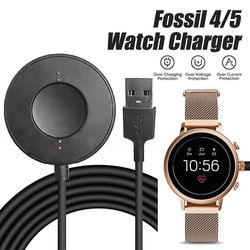 Laturi, joka on yhteensopiva Fossil Gen 5 / Gen4 / Fossil Skagen Falster 2 Sports Smartwatch Rapid Charger Magnetic -laturin kanssa