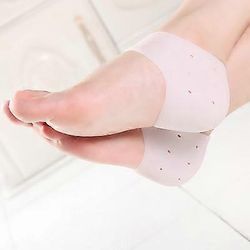 5 paria kantapääsuoja silikoninen kantapäätyyny kantapään hoitopohjallinen ihanteellinen kantapään kivunlievitykseen Valkoinen