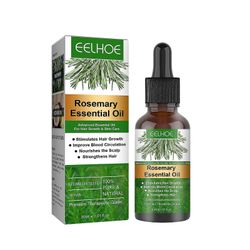 2kpl 30ml Rosemary Hair Oil Nourishment Scalp stimuloi hiusten kasvua Hiustenhoitoöljy